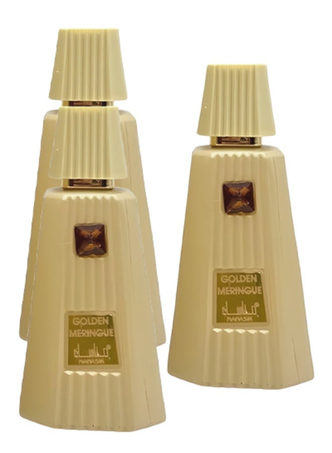 MANASIK 3 Pieces Golden Meringue Perfume For Unisex 100ml EDP - Image 1